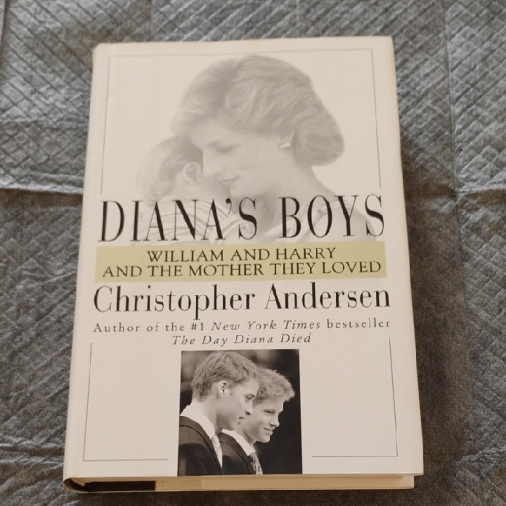 Diana's Boys Book by Christopher Andersen Princess Diana 2001